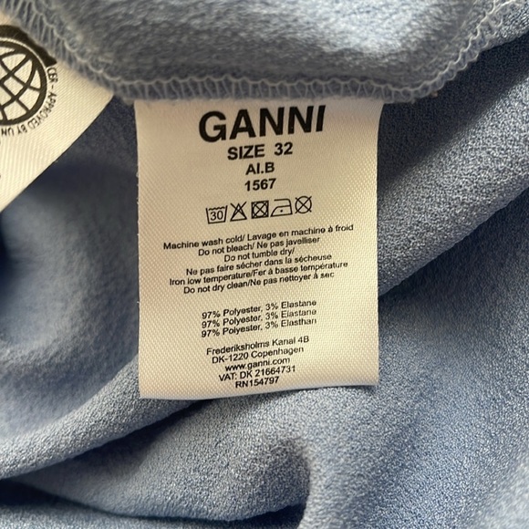 Ganni Mini Dress Size 32 - Picture 5 of 5